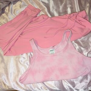 PINK Victoria's Secret Pink Tank and Joggers Set